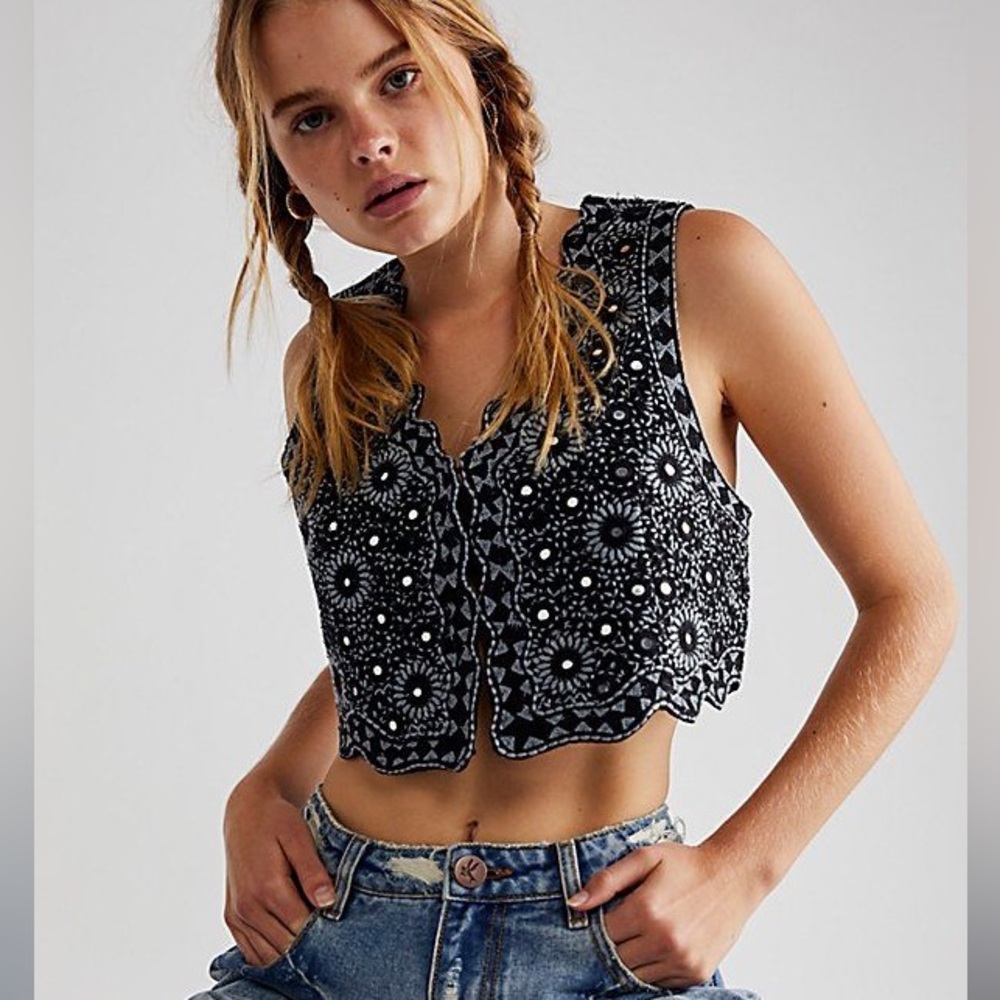 COPY - Free People Marigold Vest 🌼